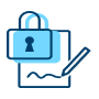lock with signature